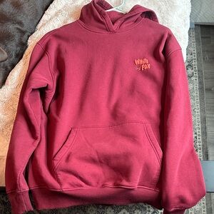 White Fox Boutique Red Hoodie
